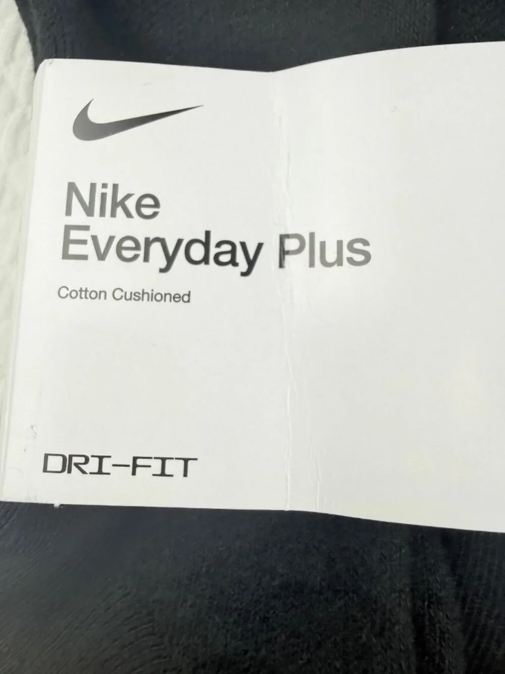 Nike Everyday Plus Dri-FIT Adult Mens L (8-12) Cushioned 5 Pairs Ankle Socks